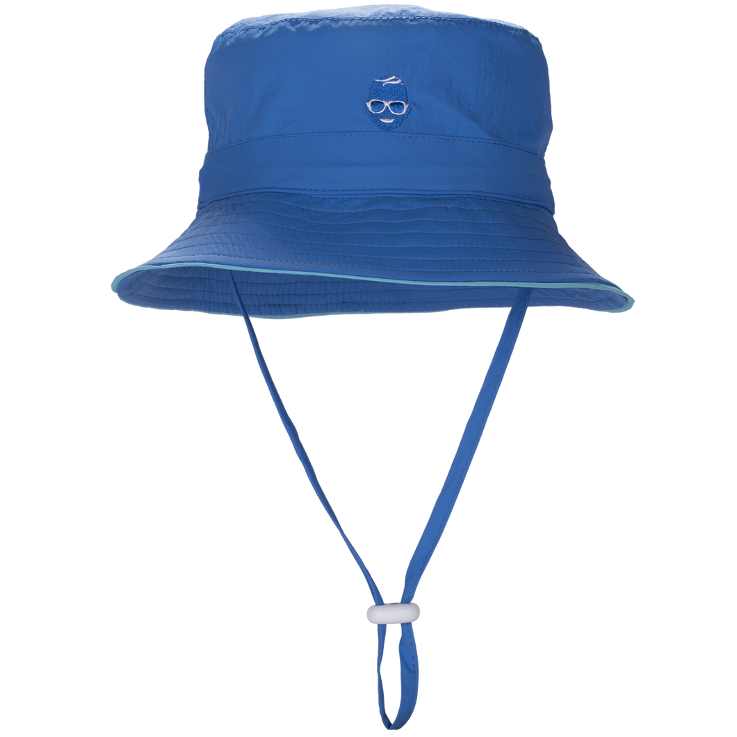 Babiators UV Sun Hat - Blue w/ Aqua Piping