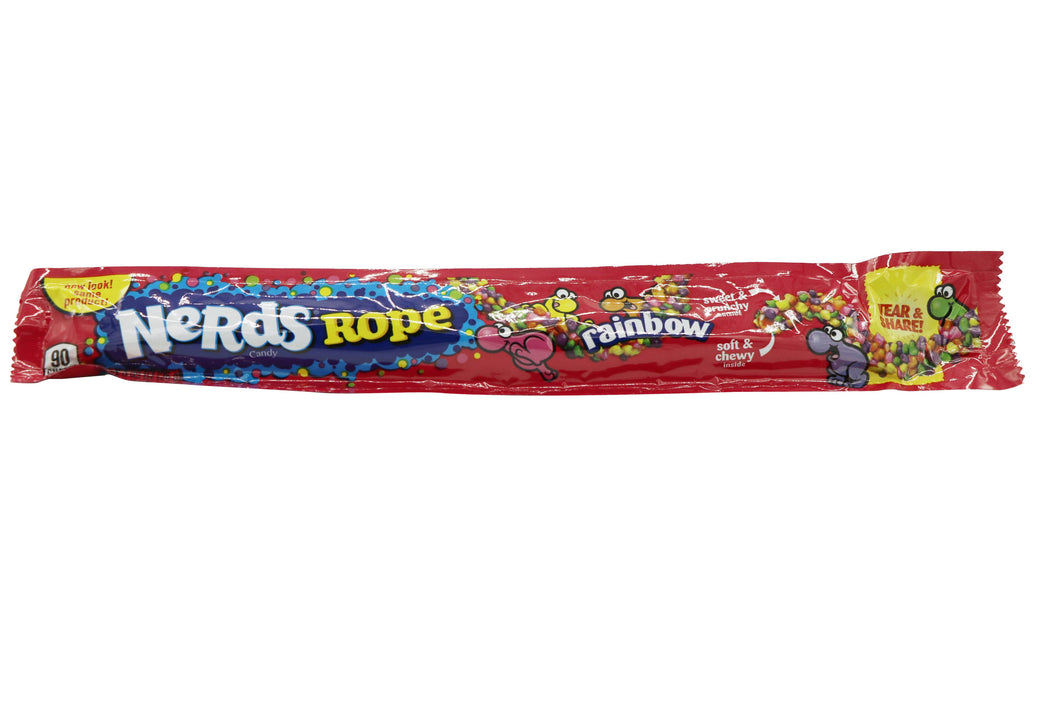 Nerds Rope, Rainbow Candy, 24ct