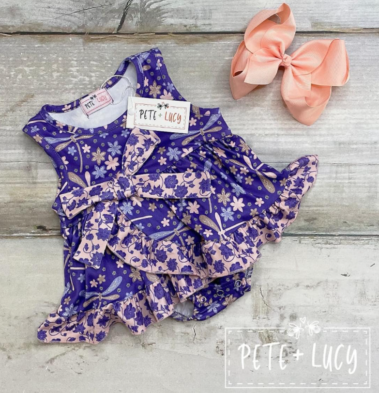 Dragon Fly Dreams Romper - Pete and Lucy
