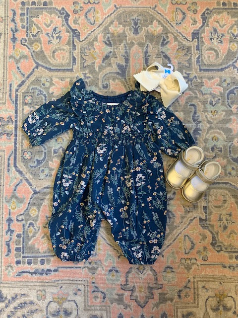 Mabel and Honey- Perennial Woven Romper