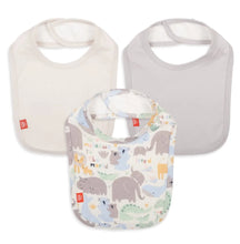 Load image into Gallery viewer, Magnetic Me- Little Lovin Modal Magnetic 3 Pack Bibs
