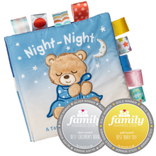 Load image into Gallery viewer, Mary Meyer - Taggies - Starry Night Teddy Soft Book
