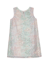 Load image into Gallery viewer, Under the Sea Glitter Tulle Sequin Embroidery Dress
