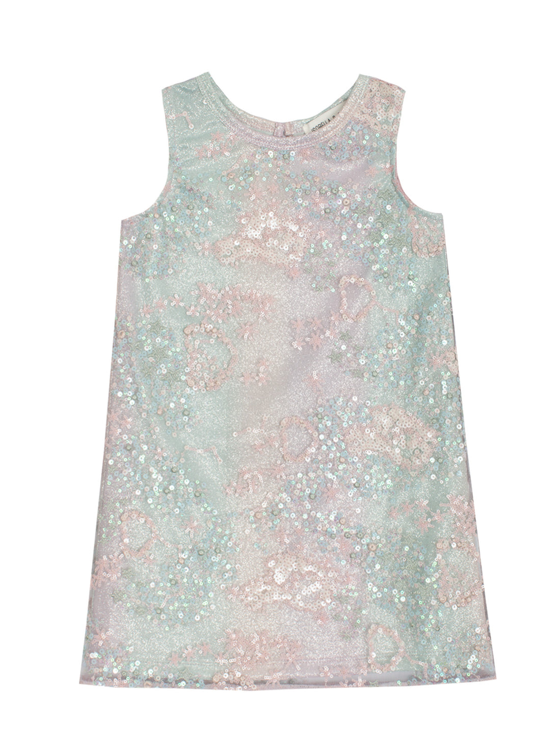 Under the Sea Glitter Tulle Sequin Embroidery Dress