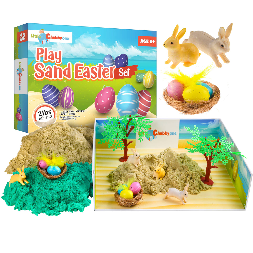 Little Chubby One - Play Sand Easter Set