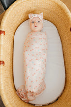 Load image into Gallery viewer, Copper Pearl - Knit Swaddle Blanket - Cheery
