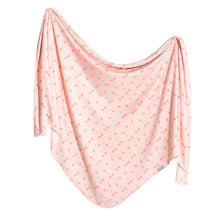 Load image into Gallery viewer, Copper Pearl - Knit Swaddle Blanket - Cheery
