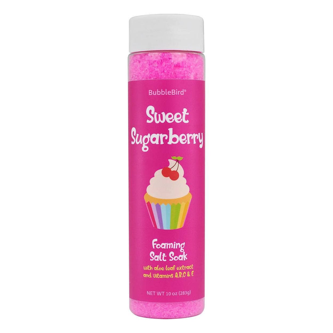 Foaming Salt Soaks - Sweet Sugarberry