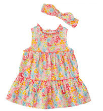 Load image into Gallery viewer, Mud Pie - Floral Dress and Headband

