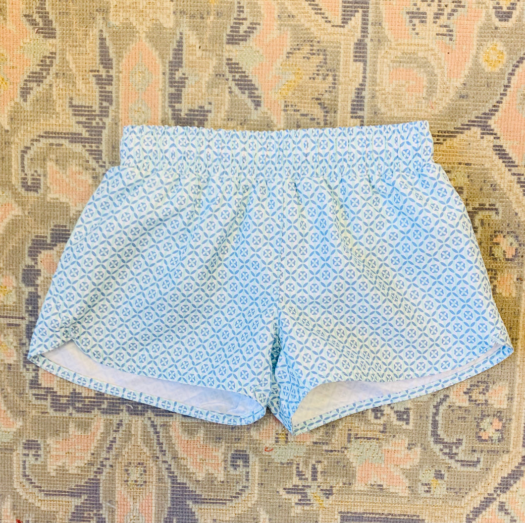 Honesty- Shorts- Blue Stripes/ Geo