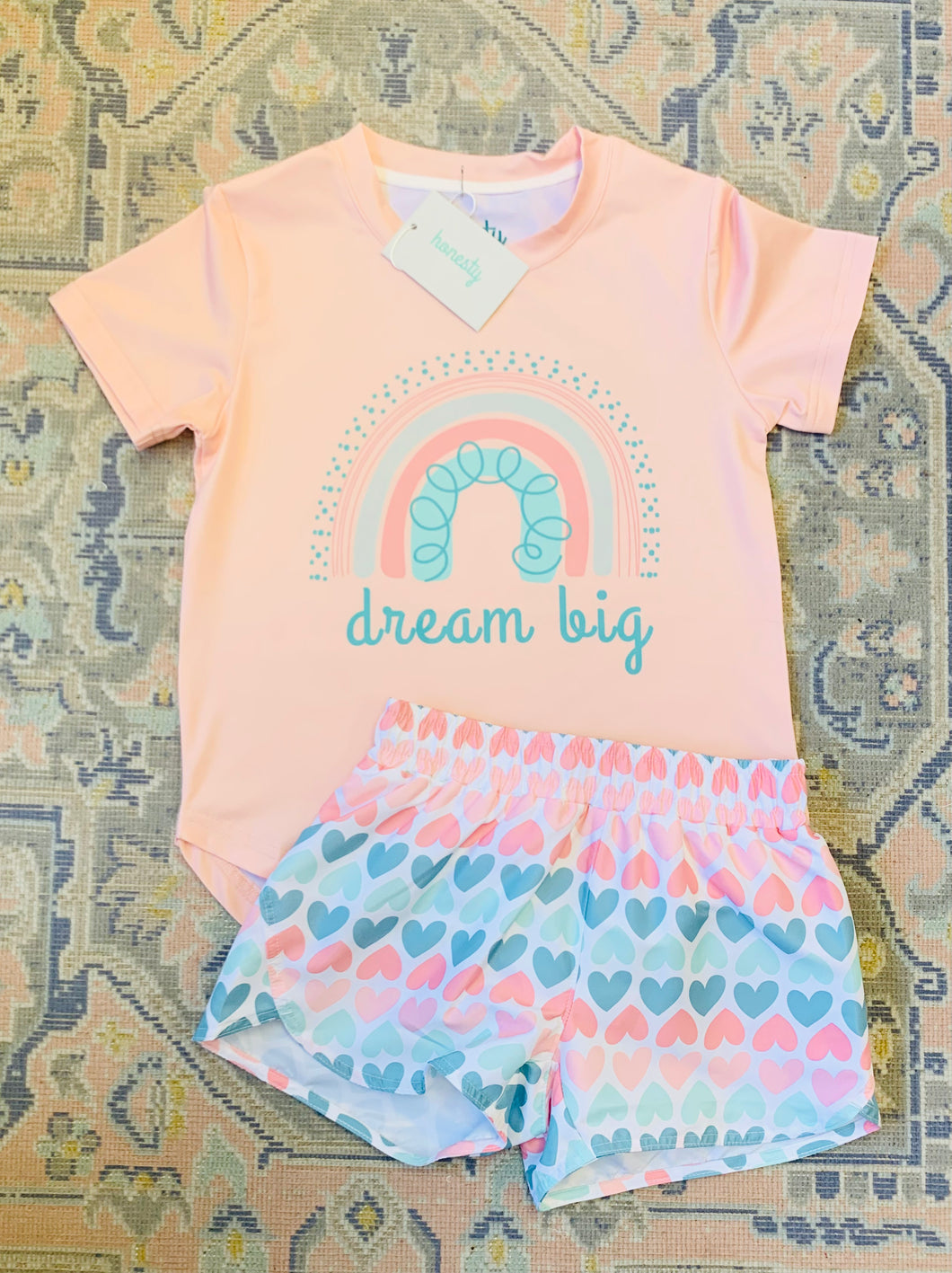 Honesty- Performance Tee-Rainbow Dream Big
