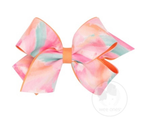 Wee Ones- Ombré Overlay Bow
