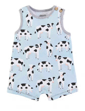 Load image into Gallery viewer, Mud Pie - Cow Baby Romper
