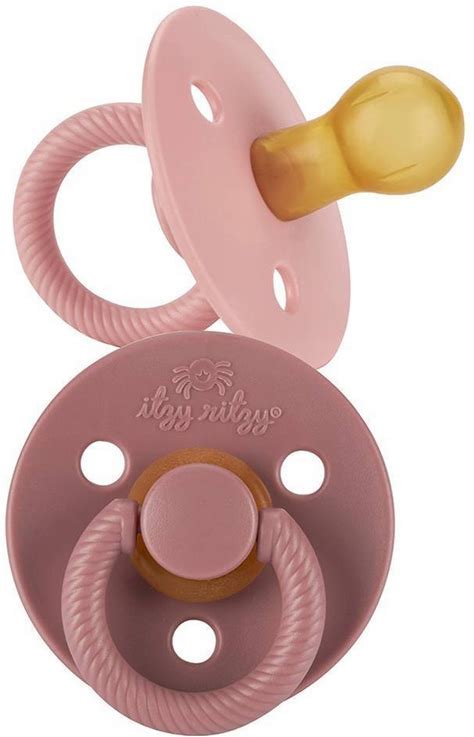 Itzy Ritzy Natural Soother - Natural Rubber Nipple - 2PK