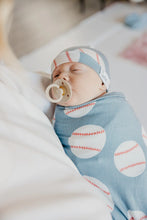 Load image into Gallery viewer, Copper Pearl - Knit Swaddle Blanket - Slugger
