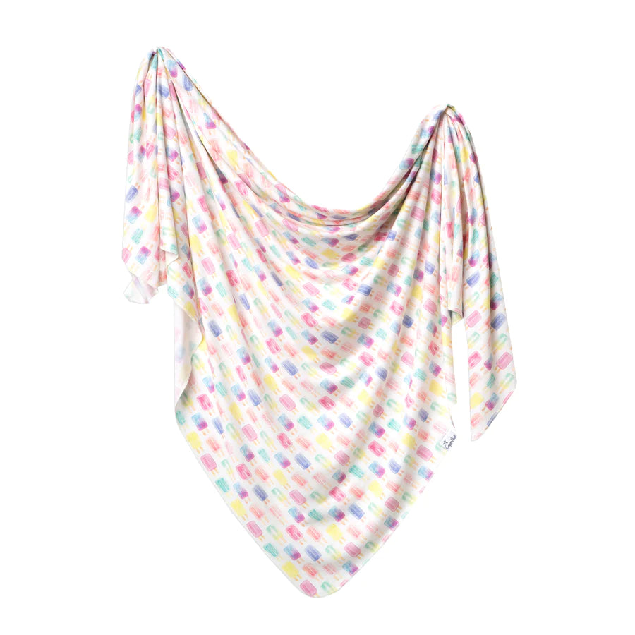 Copper Pearl - Knit Swaddle Blanket - Summer