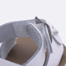 Load image into Gallery viewer, Sun San- White Surfer H and L (velcro) Sandal
